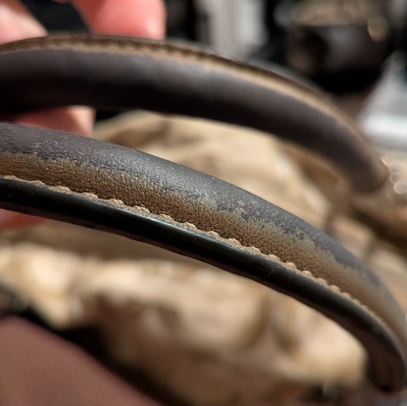 Coach Kristin Op art Sequin Stachel Shoulder Bag - Picture 11 of 16